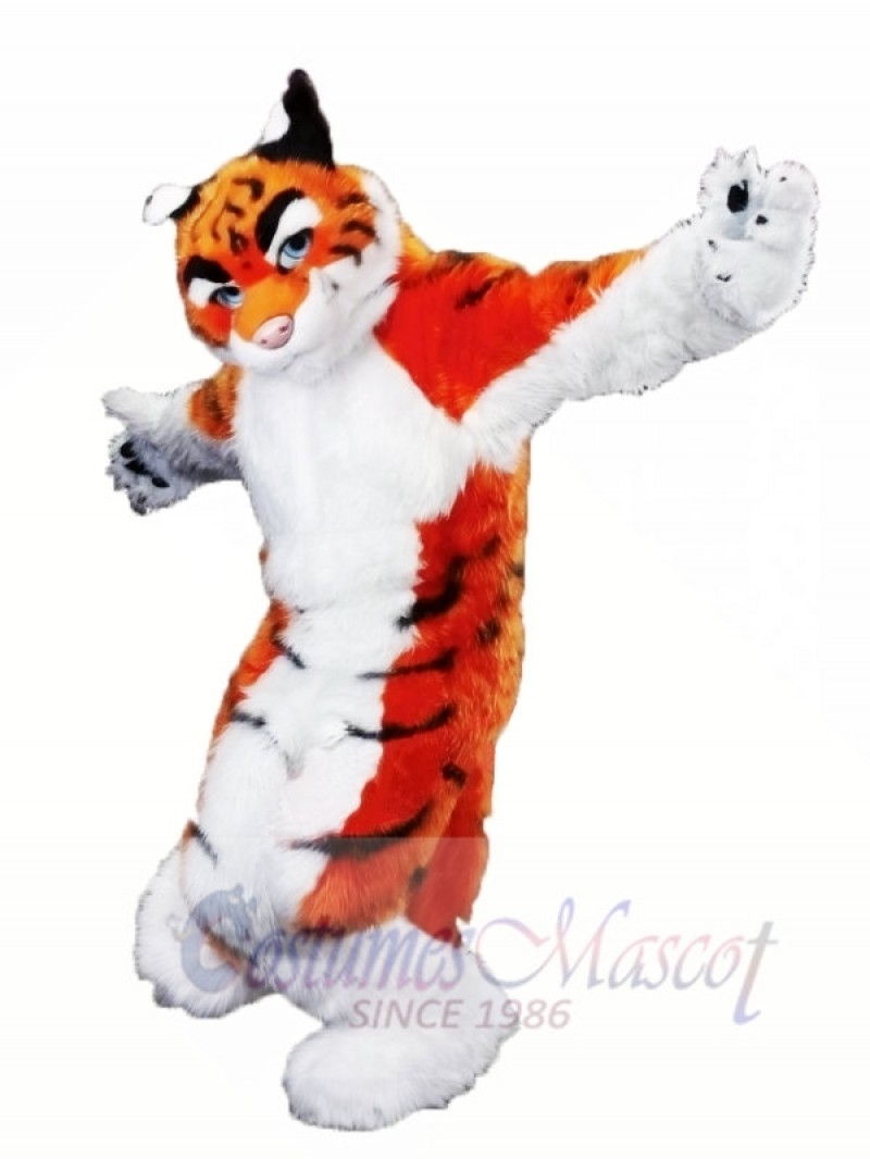 High Quality Furry Tiger Mascot Costumes 