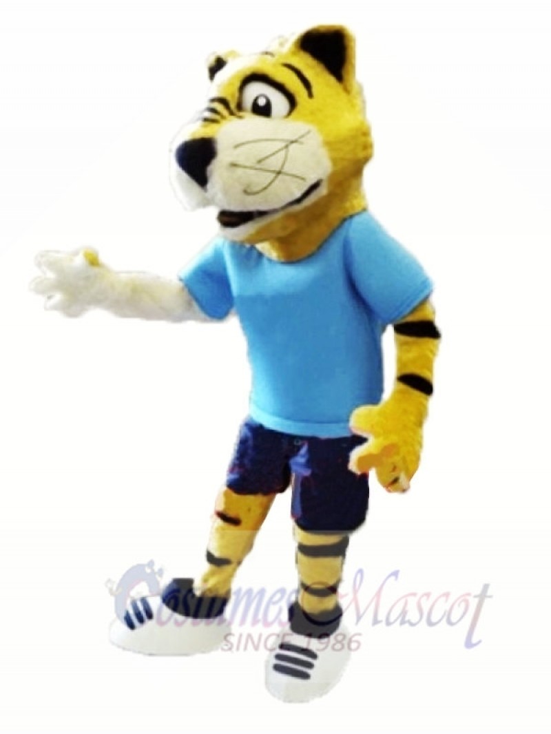 College Furry Tiger Mascot Costumes 