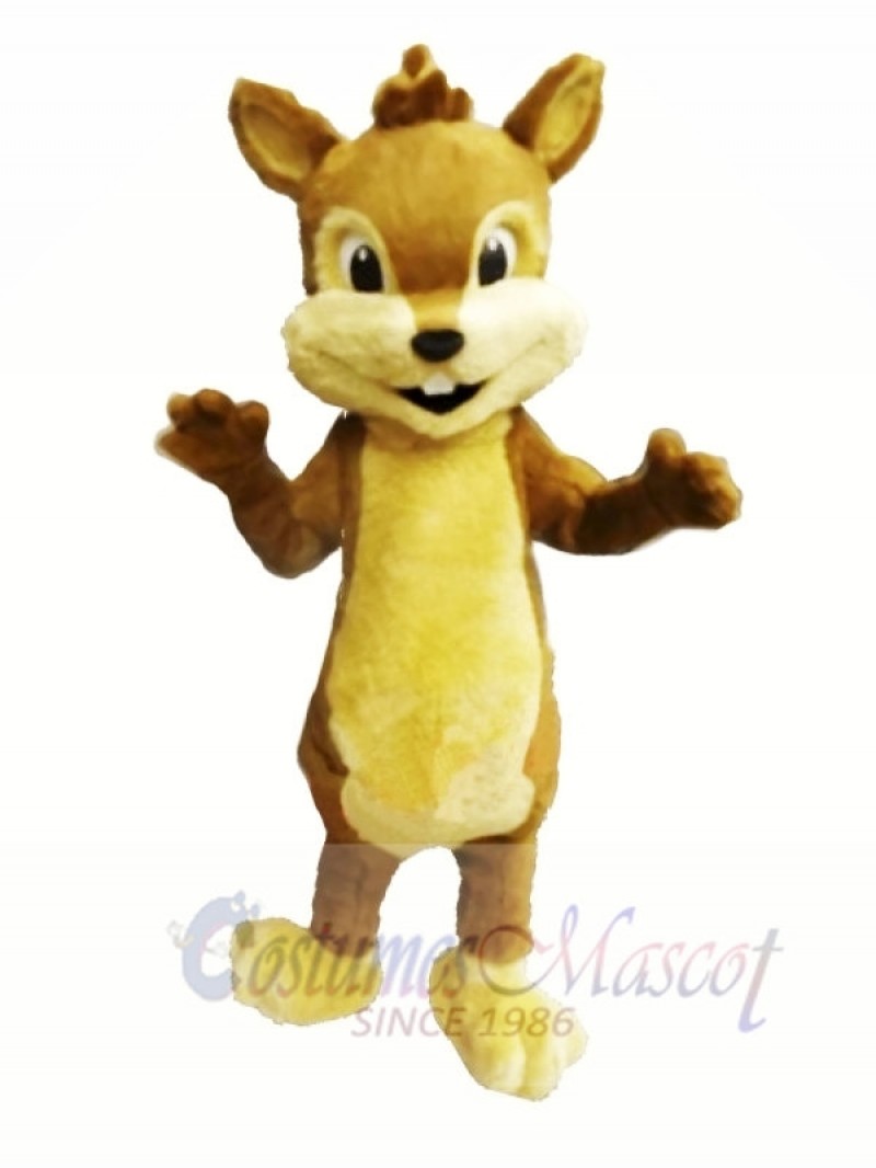 Cute Furry Chipmunk Mascot Costumes 