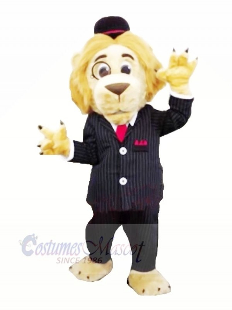 Solicitor Lion Mascot Costumes Cartoon	