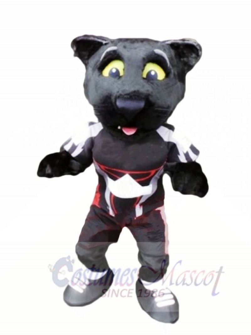 Strong Black Panther Mascot Costumes Animal