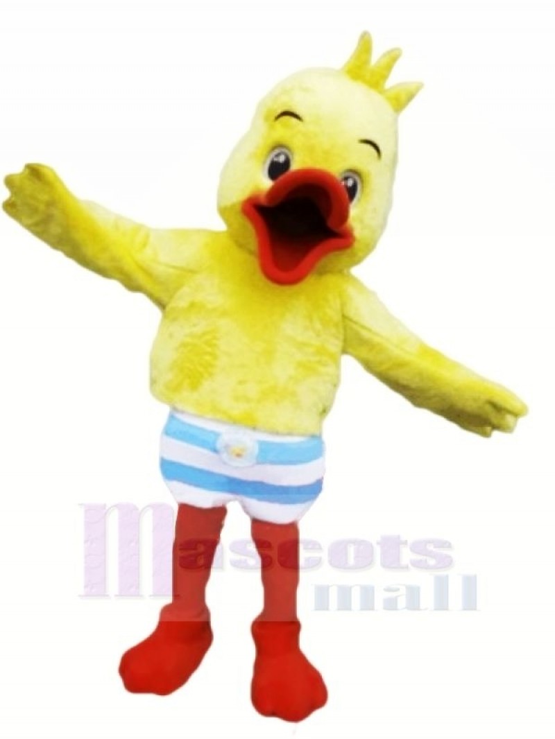 Furry Duck Mascot Costumes Cartoon