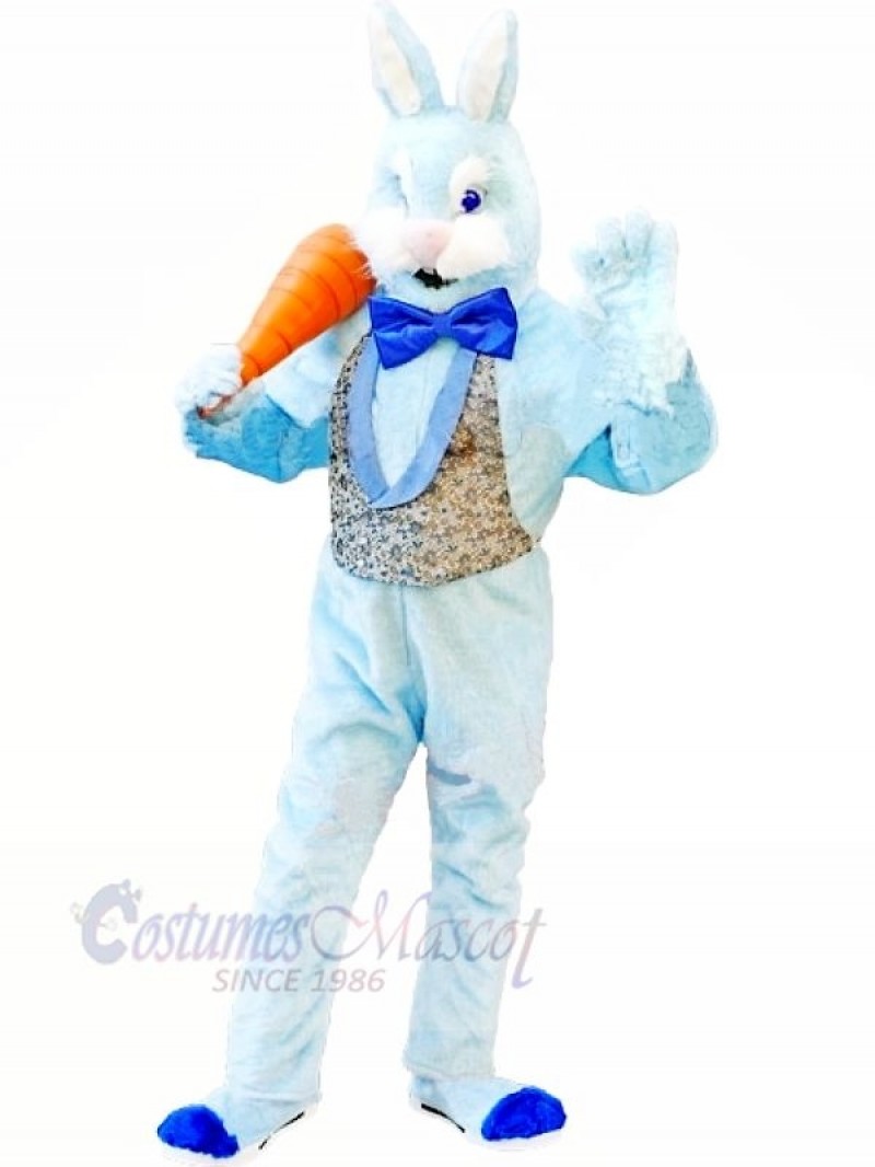 Blue Bunny Rabbit Adult Mascot Costumes Animal