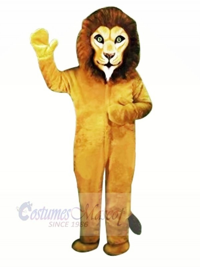 Realistic Lion Mascot Costumes Adult