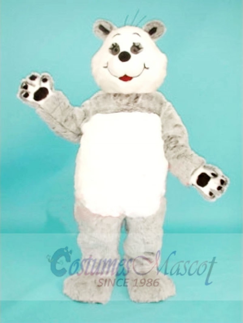 Cute Realistic Panda Bear Mascot Costumes Animal