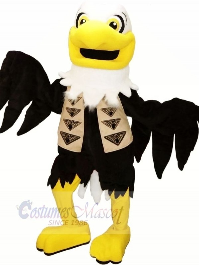 Black Eagle Mascot Costumes Adult	