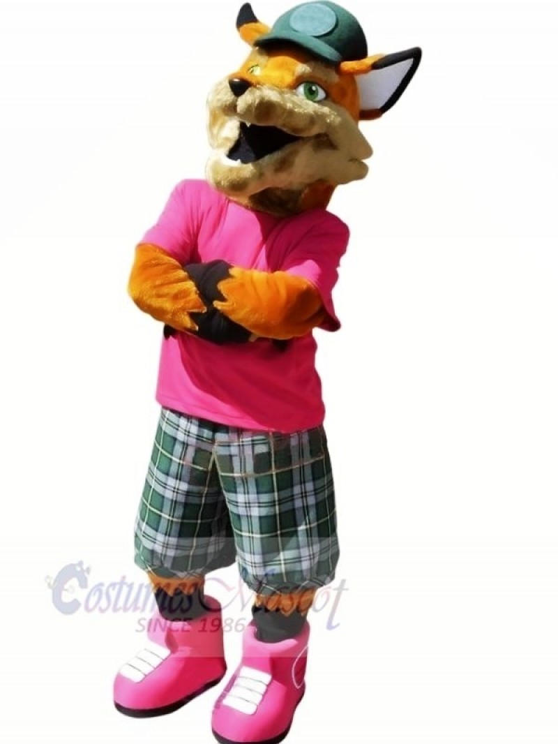 Realistic College Fox Mascot Costumes Cartoon