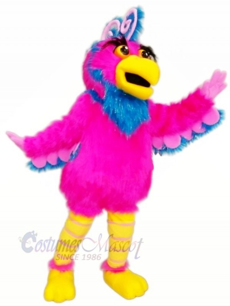 Pink Parrot Mascot Costumes Cartoon 