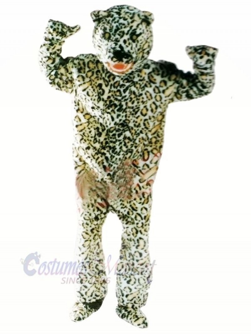Fierce Leopard Mascot Costumes Adult
