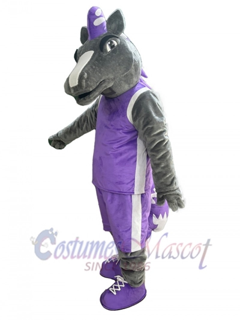 Mustang Horse mascot costume