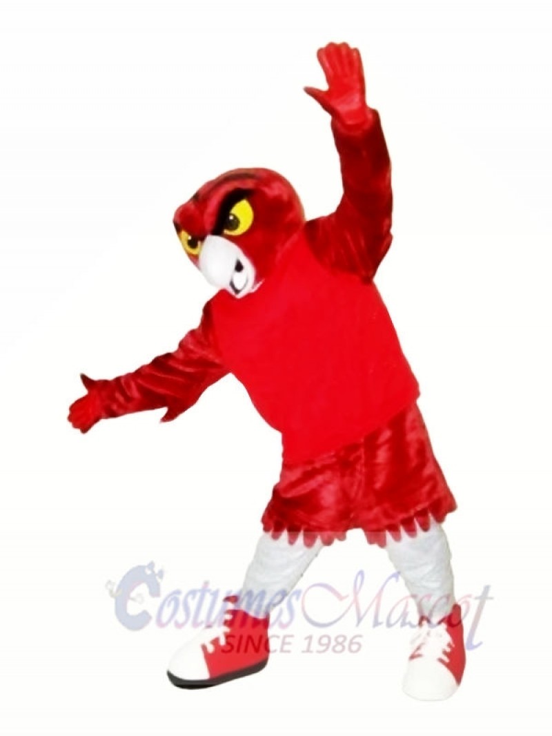 Strong Red Owl Mascot Costumes Animal