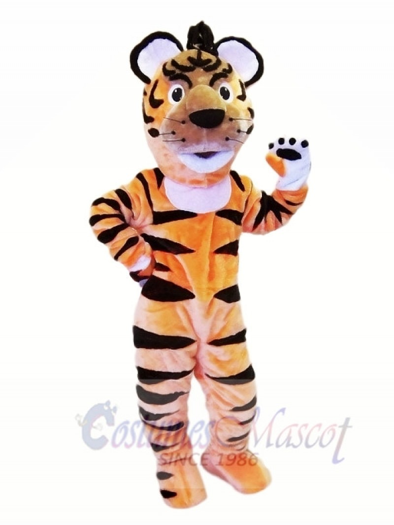 Happy Lightweight Animal Tiger Mascot Costumes 