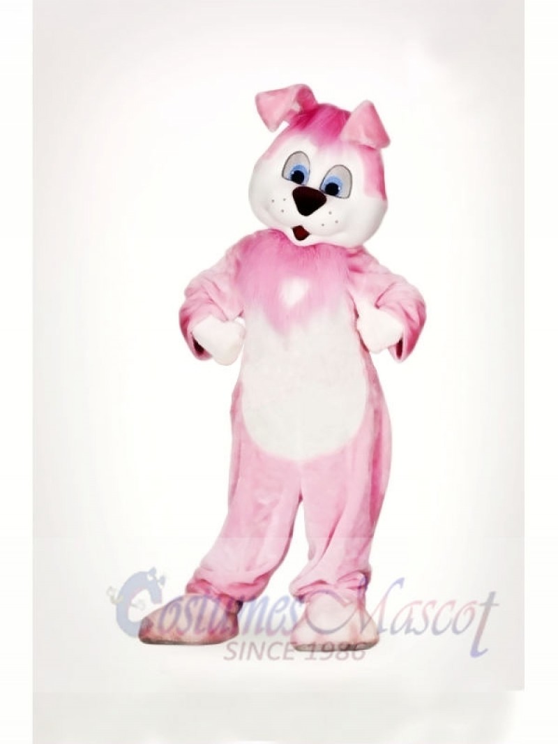 Cute Pink Rabbit Mascot Costumes Animal	