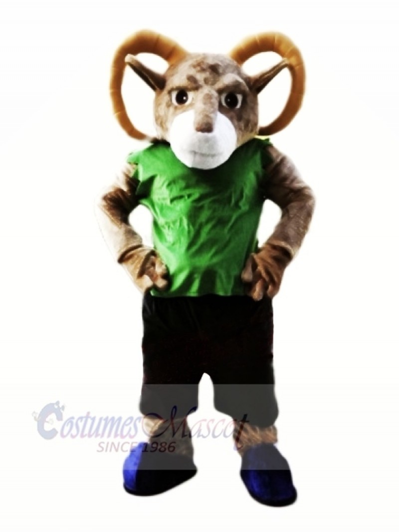 Power Sporty Ram Mascot Costumes Cartoon