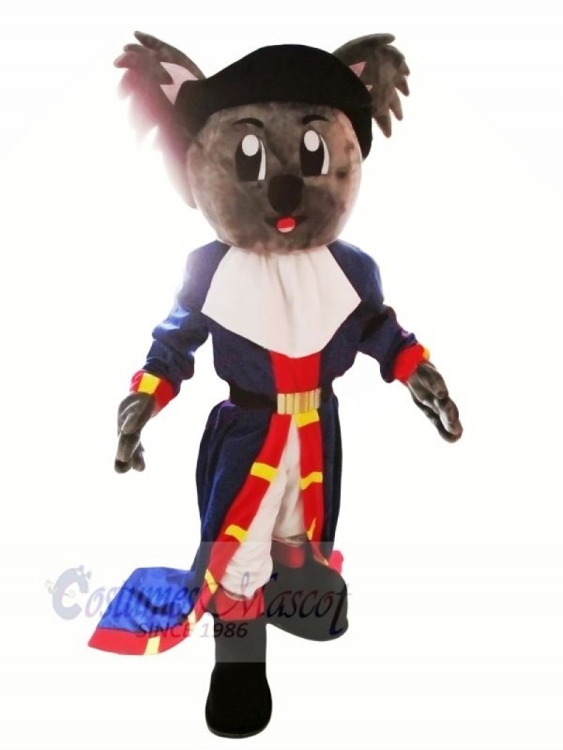 Pirate Koala Mascot Costumes Cartoon