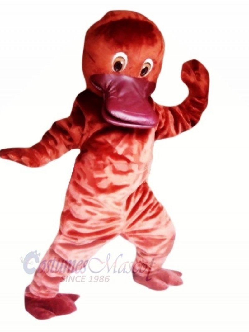 Cute Red Platypus Mascot Costumes Cheap