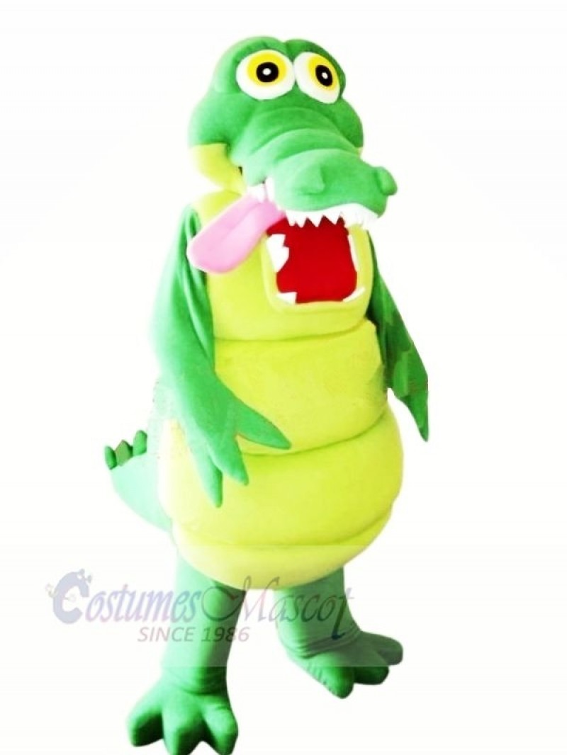 Happy Alligator Mascot Costumes Cartoon