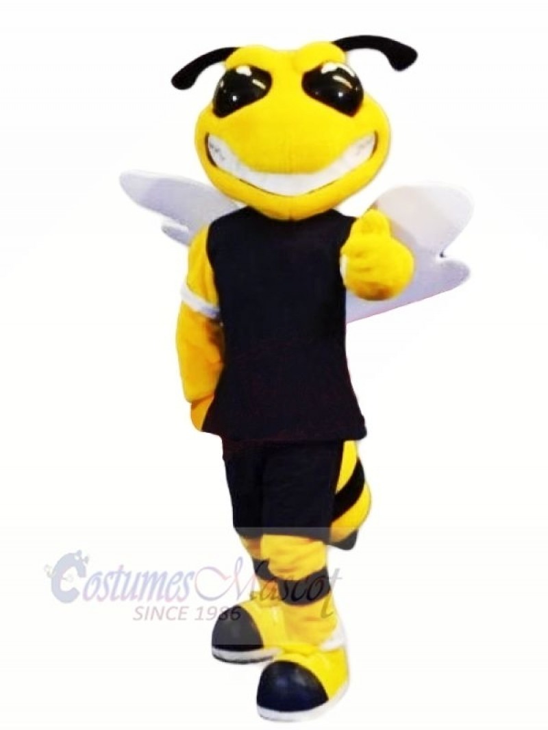 Power Sport Bee Mascot Costumes Cartoon