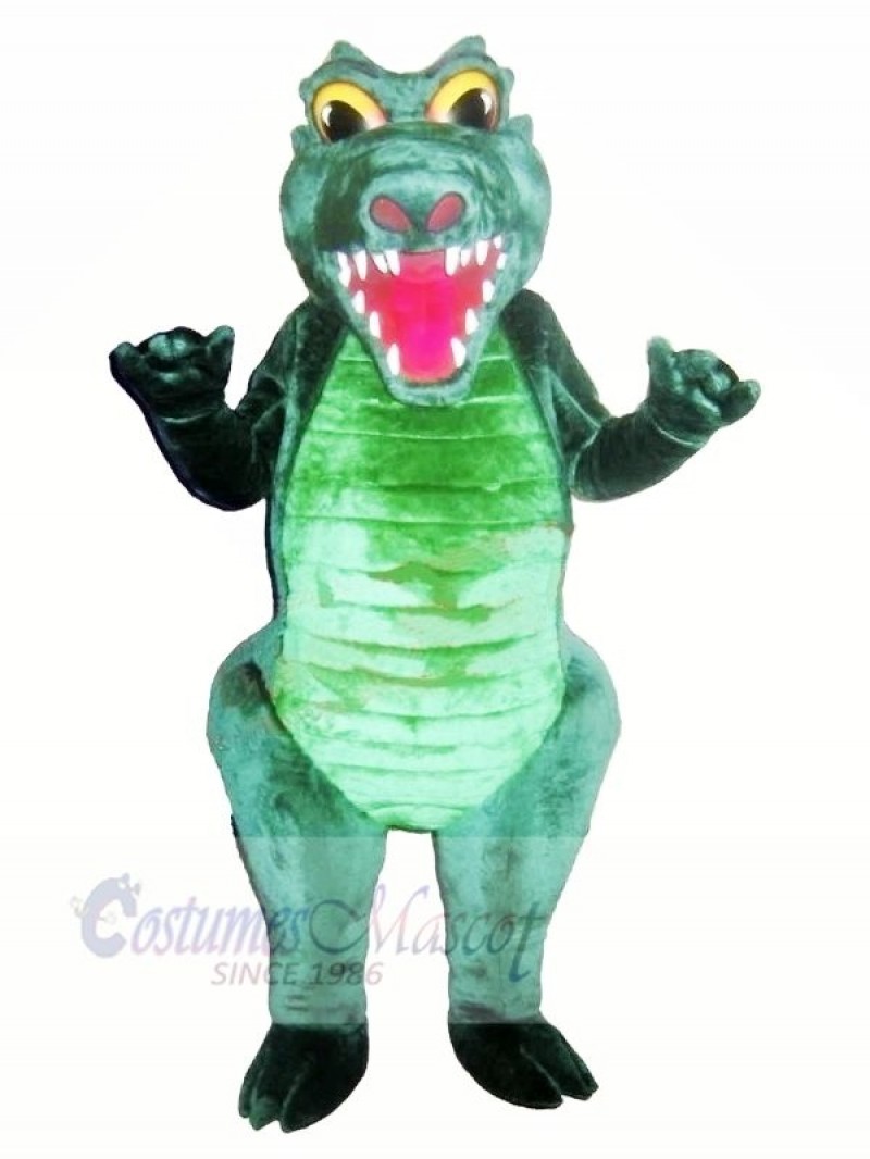 Strong Green Crocodile Mascot Costumes