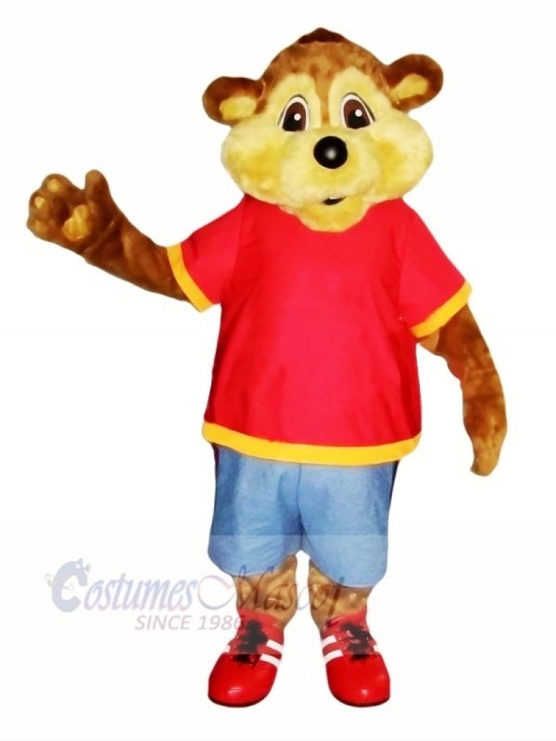 Quality Brown Beaver Mascot Costumes Cartoon	