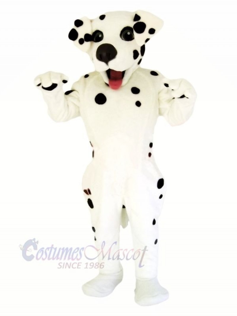 Happy Dalmation Dog Mascot Costumes Cartoon