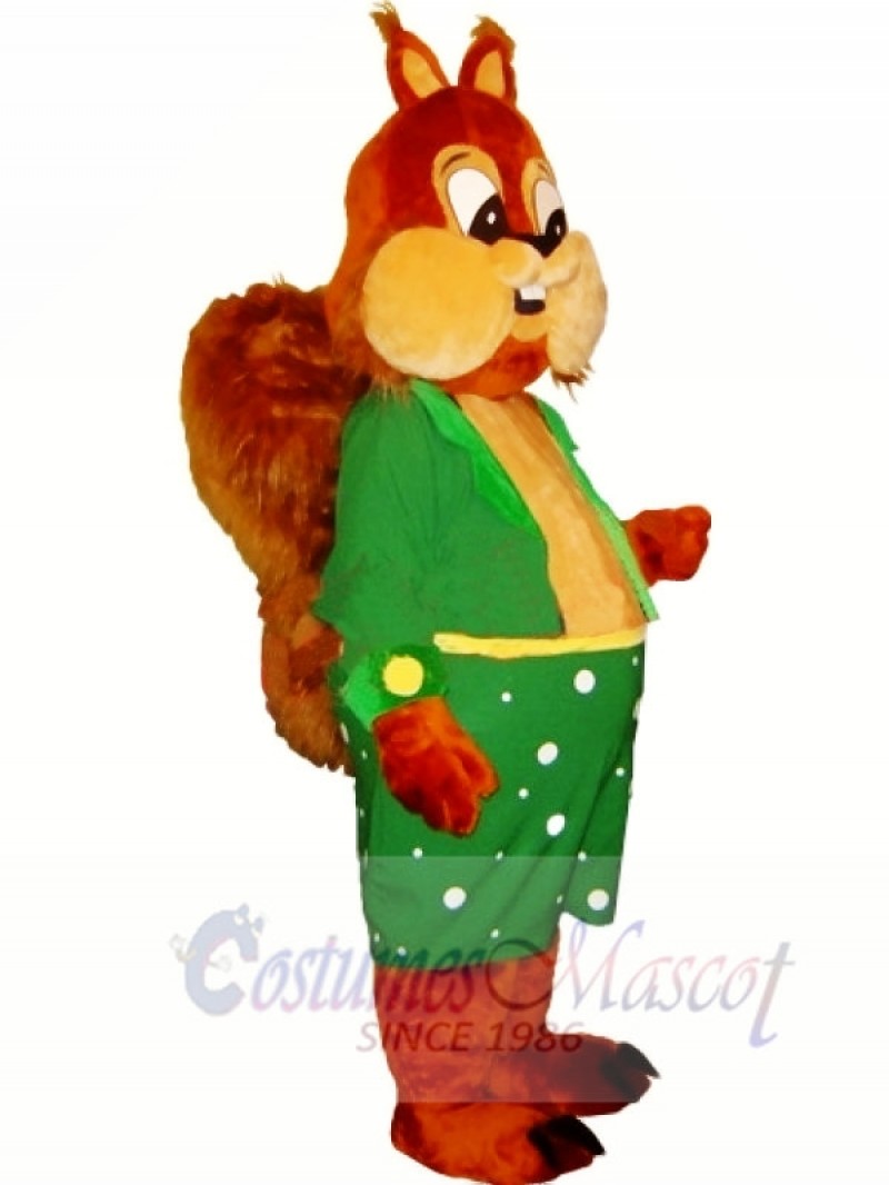 Happy Lightweight Squirrel Mascot Costume Free Shipping 