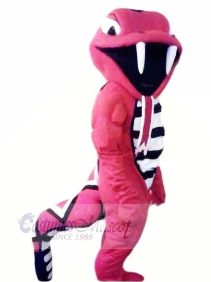 Fierce Red Cobra Mascot Costumes