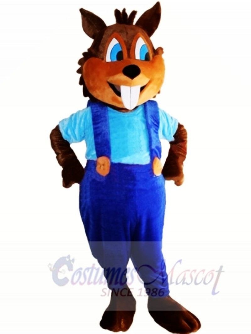 Happy Squirrel Mascot Costume Free Shipping 