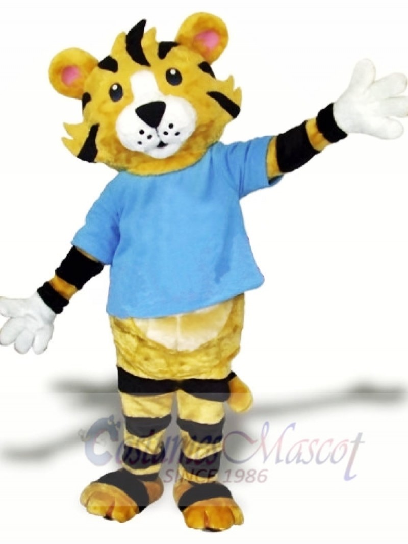 High School Tiger Mascot Costume Free Shipping 