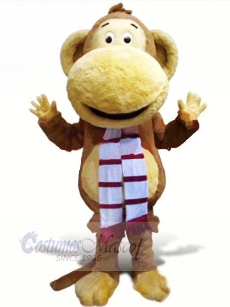 Furry Monkey Mascot Costumes Cartoon	