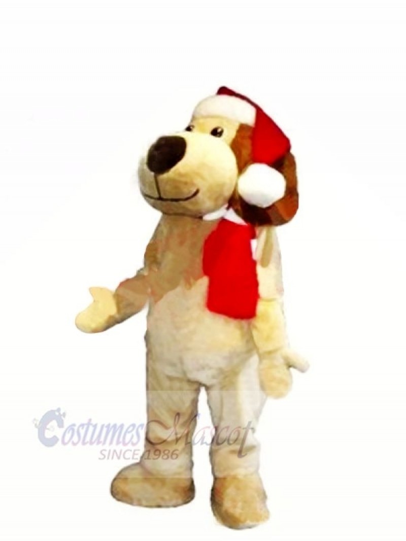 Christmas Dog with Big Nose Mascot Costumes Animal