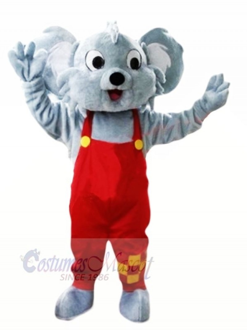 Happy Grey Koala Mascot Costumes Cheap
