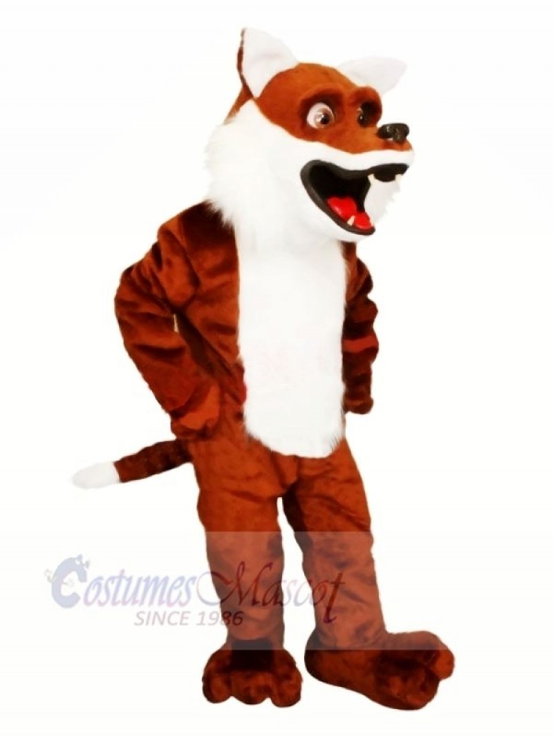 Lovely Brown Fox Mascot Costumes Cartoon