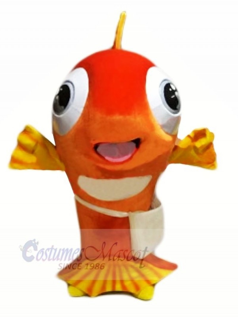 Happy Fish Mascot Costumes Cartoon