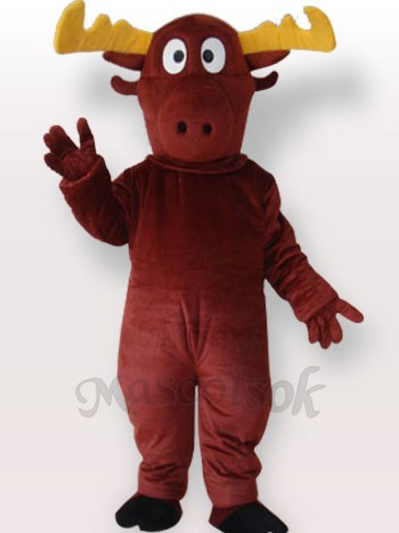 Reindeer Adult Mascot Costume