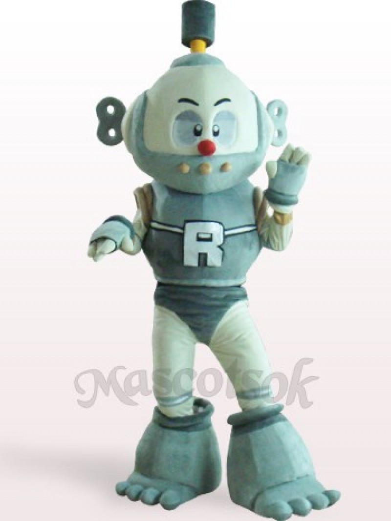 Robot Plush Adult Mascot Costume