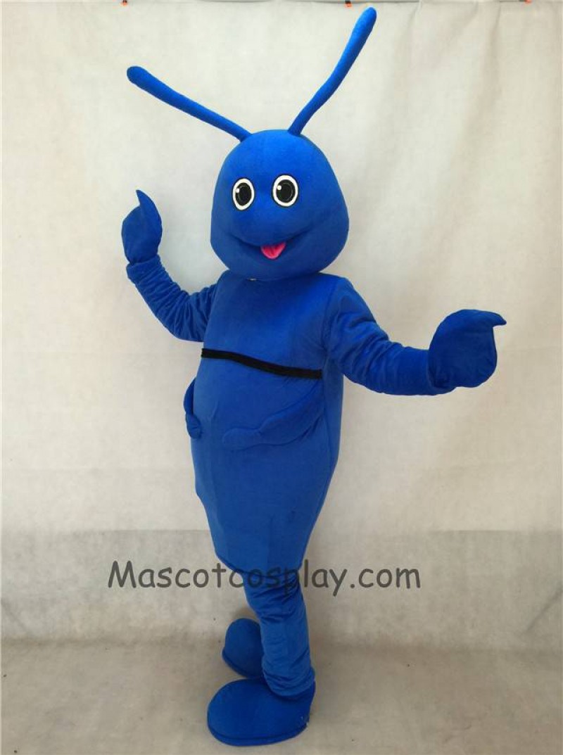 High Quality New Blue Bug Mascot Costume