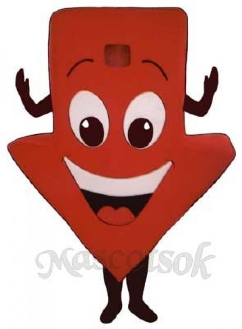 Red Arrow Mascot Costume