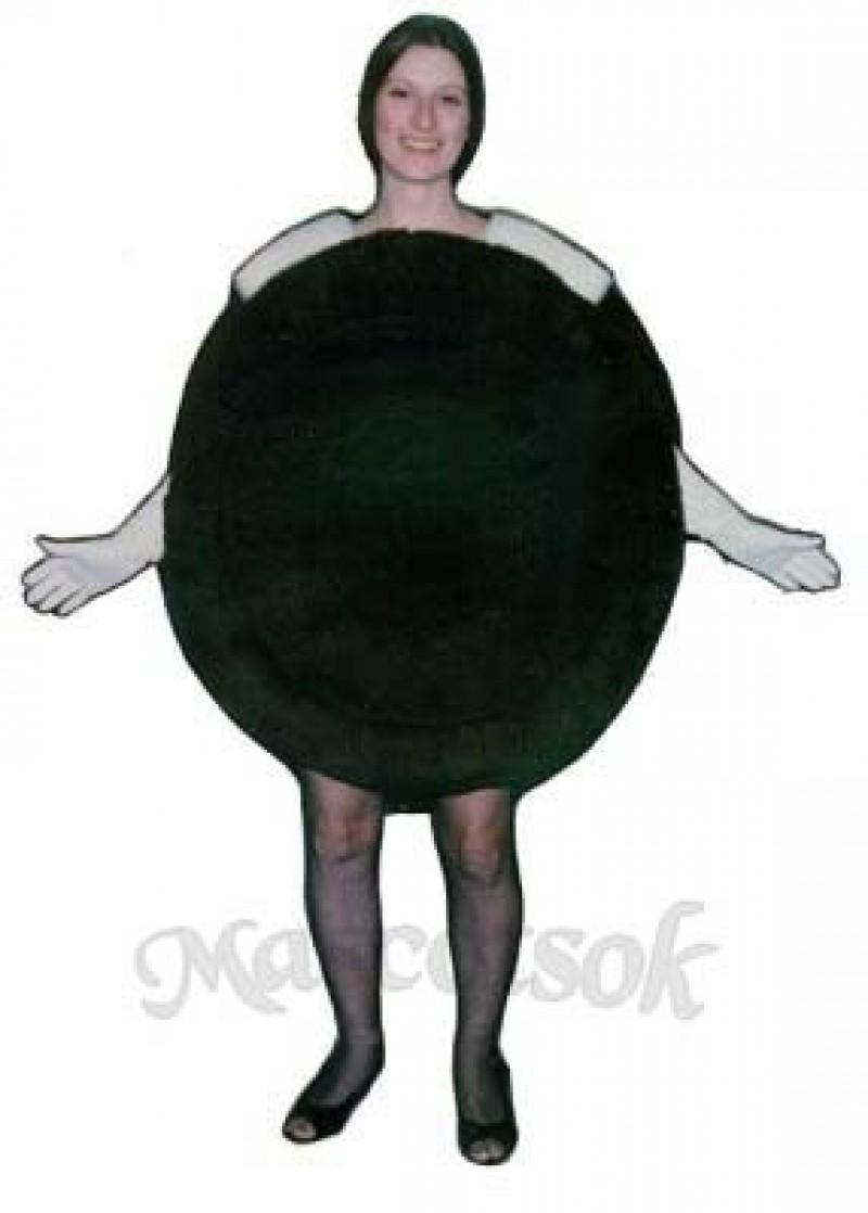 Brown & White Cookie Mascot Costume