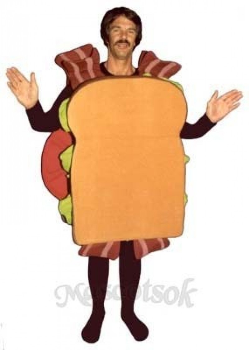 BLT Sandwich Mascot Costume