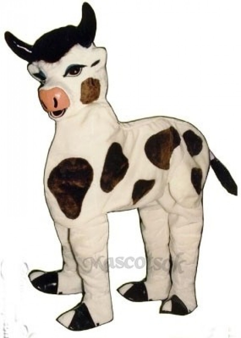 Two Man Cow Mascot Costume