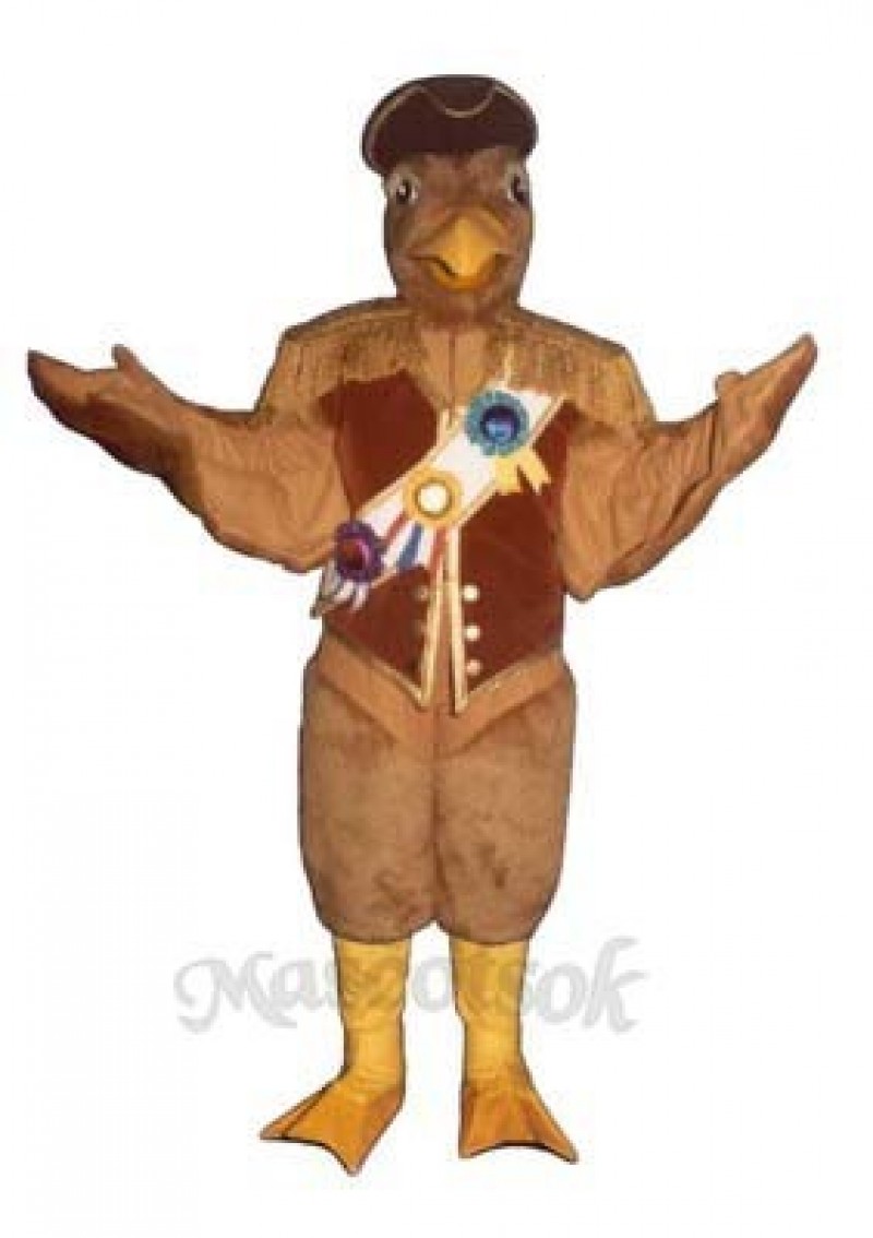 Cute Admiral Albatross Mascot Costume