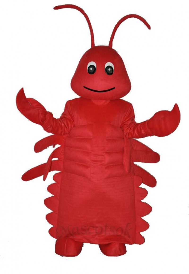 2nd Version Lobster Adult Mascot Costume
