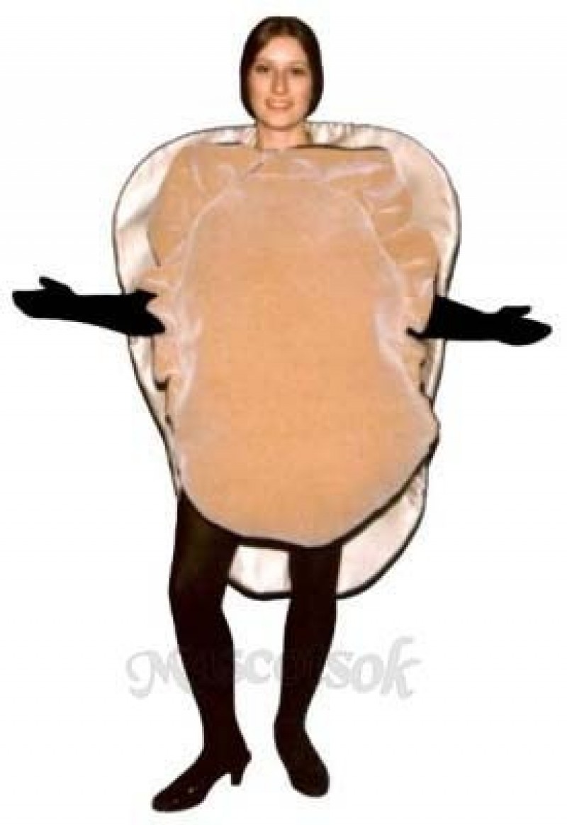 Oyster on Half Shell Mascot Costume