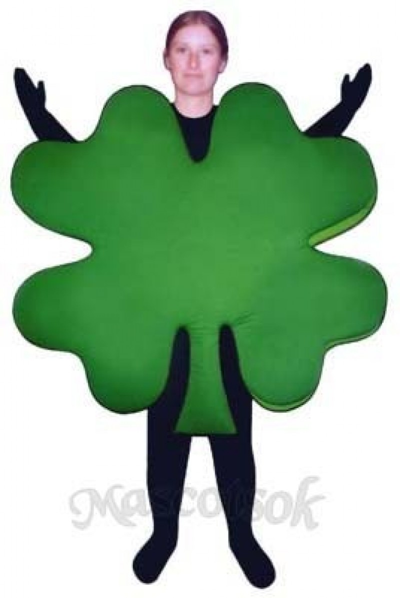 Four Leaf Clover Mascot Costume