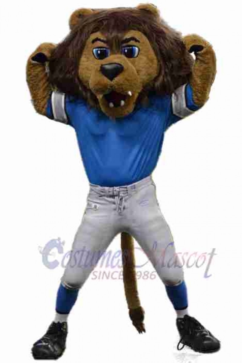 Sport Power Lion Mascot Costume