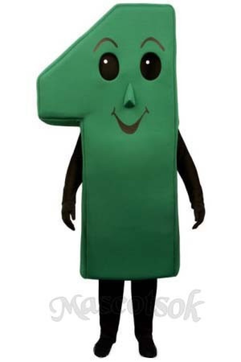Number One Mascot Costume