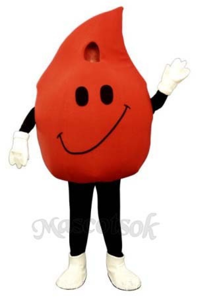 Ketchup Drop Mascot Costume