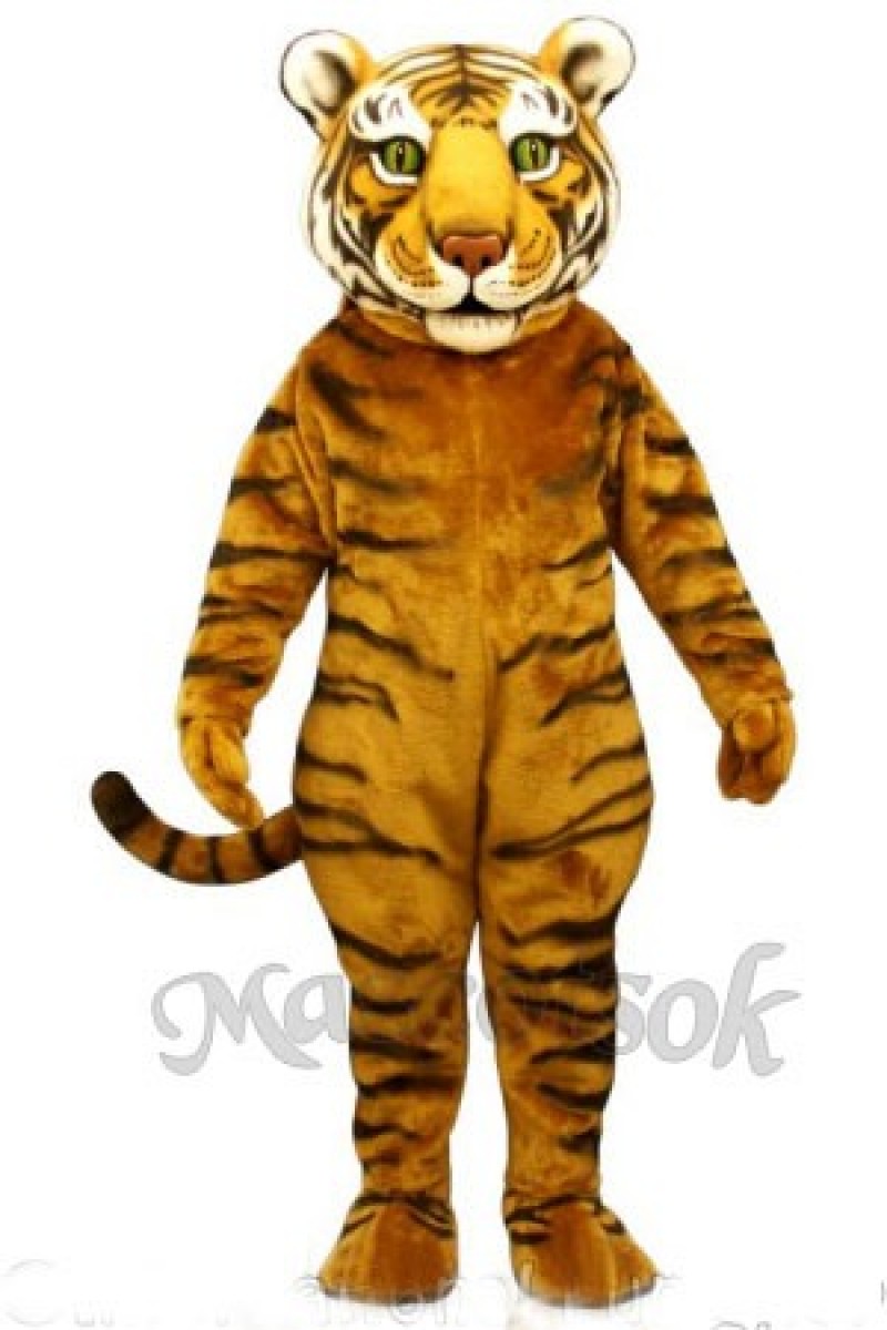 Cute Tiger Ted Mascot Costume