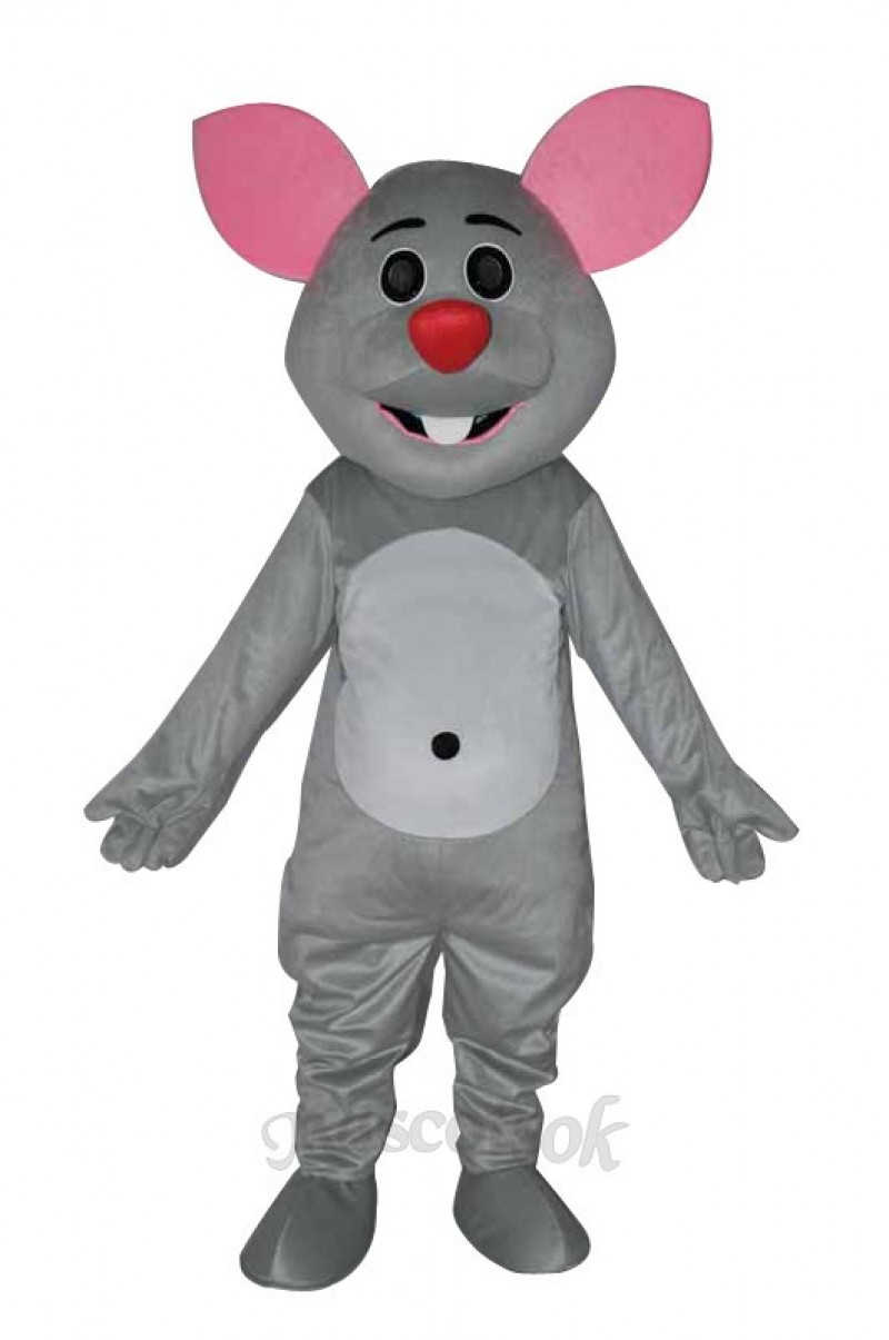 Grey mouse adult Mascot Costume